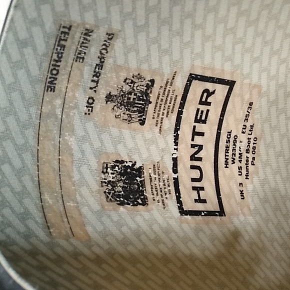 Hunter Boots Gently Worn Sz.5-6 (E-4 CRATE) - Picture 13 of 16